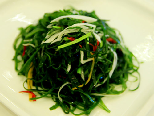 时蔬—肉丝炒小海带