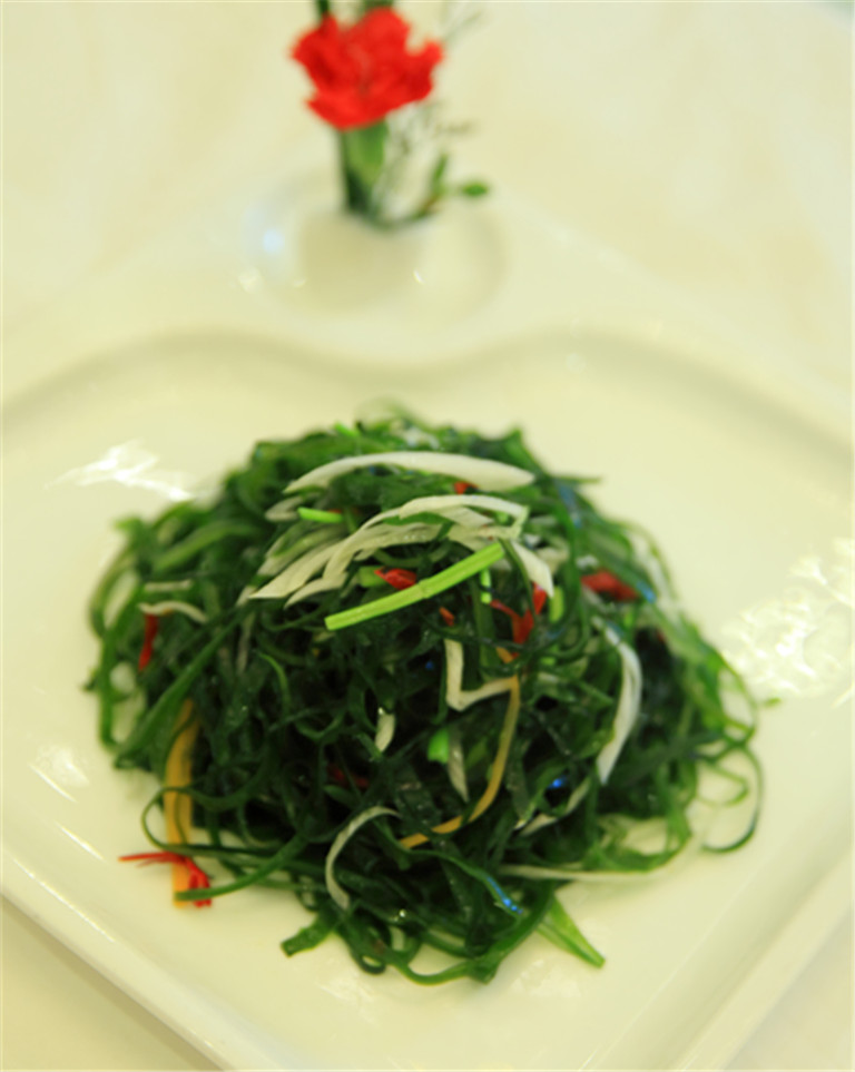 时蔬—肉丝炒小海带(1)
